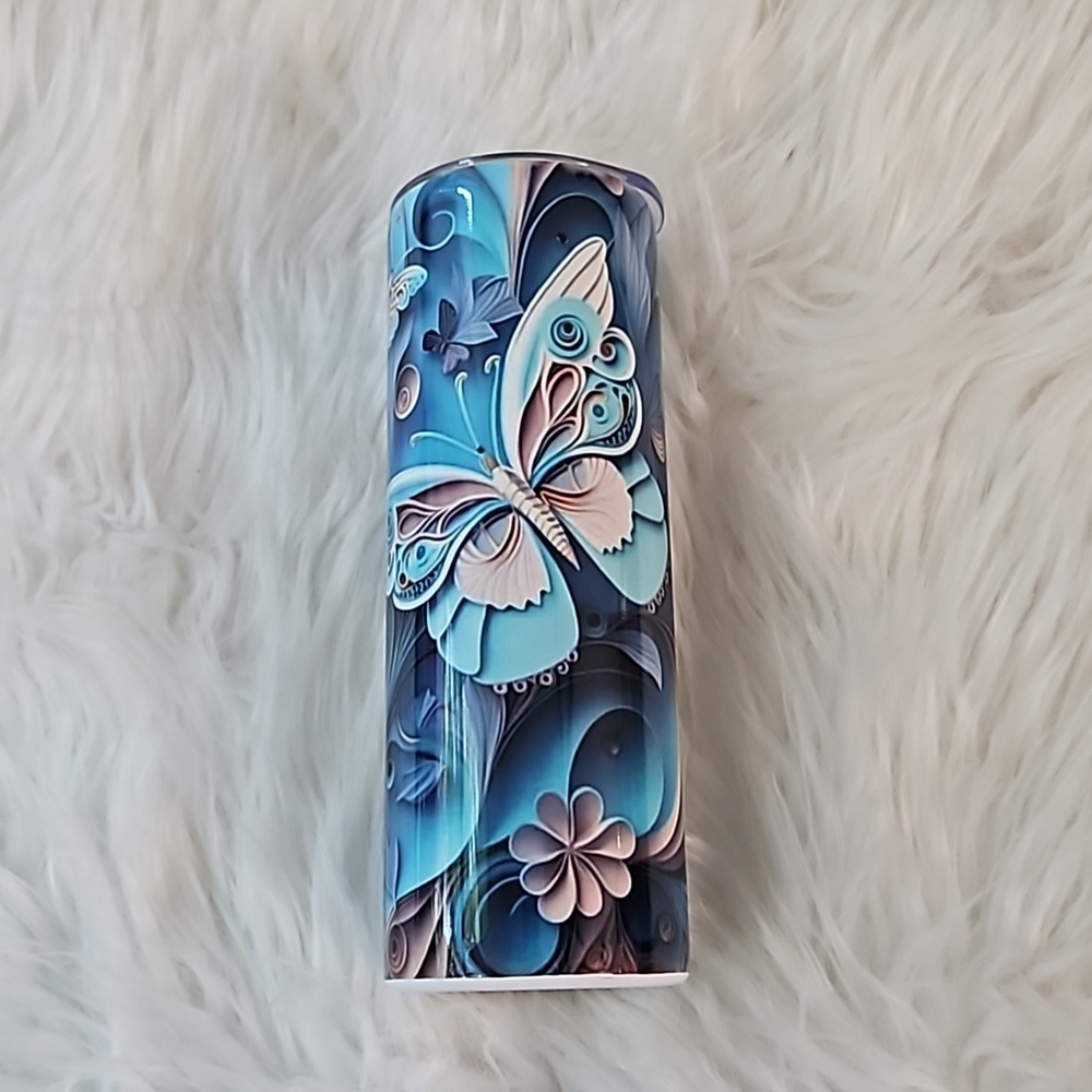 Butterflies tumbler